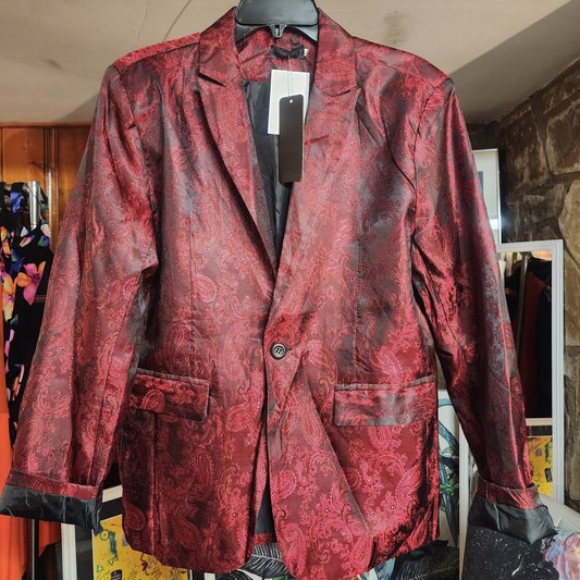 Men's Red Blazer